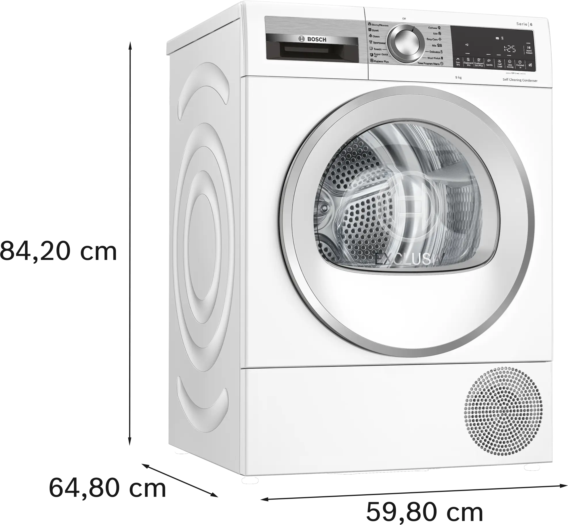 Bosch sušilica rublja 9 kg WQB246DNBY