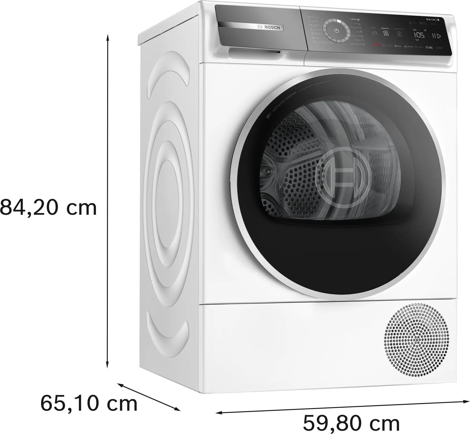 Bosch sušilica rublja 9 kg WQB246DNBY