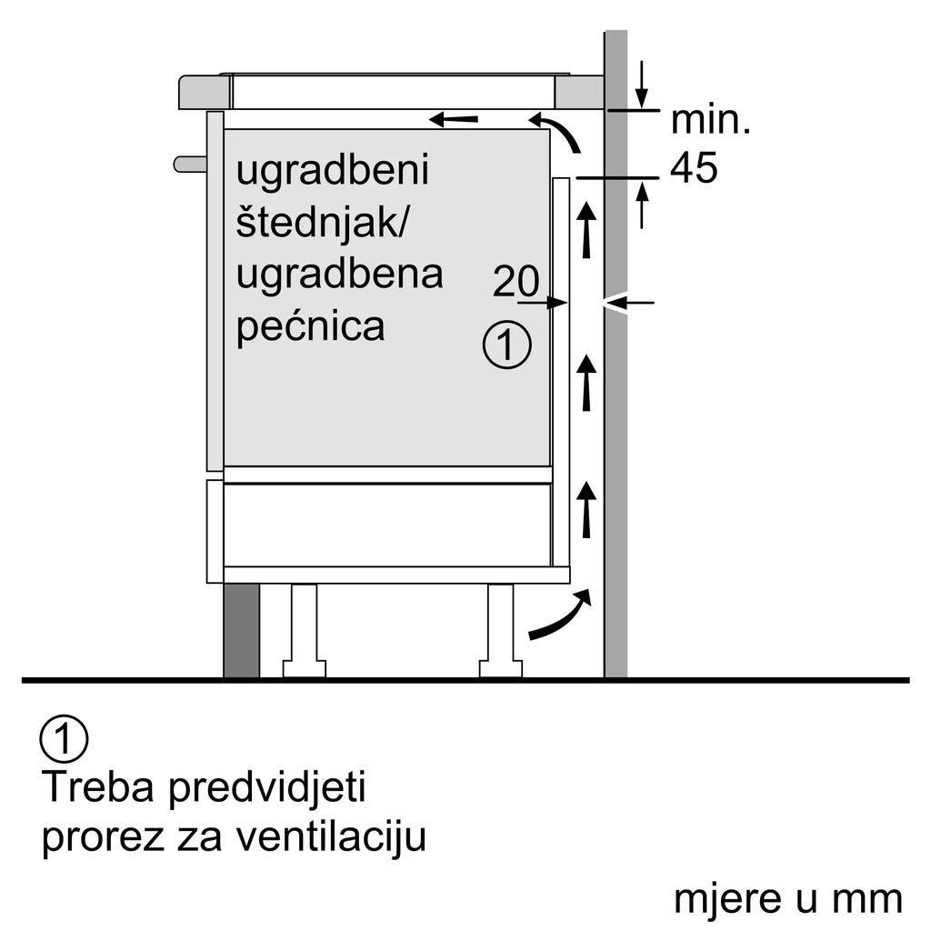 Bosch ploča indukcijska 60 cm PVS631HB1E