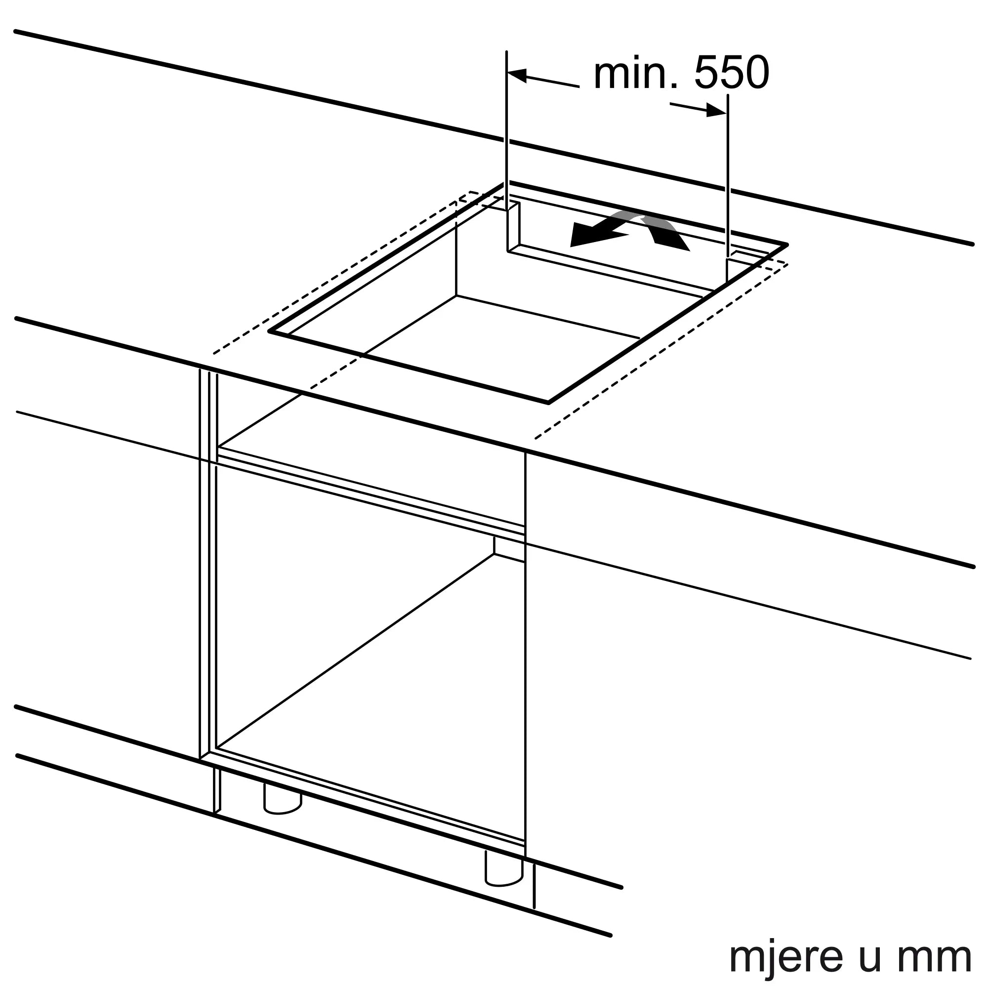 Bosch ploča indukcijska 60 cm PVS631HB1E