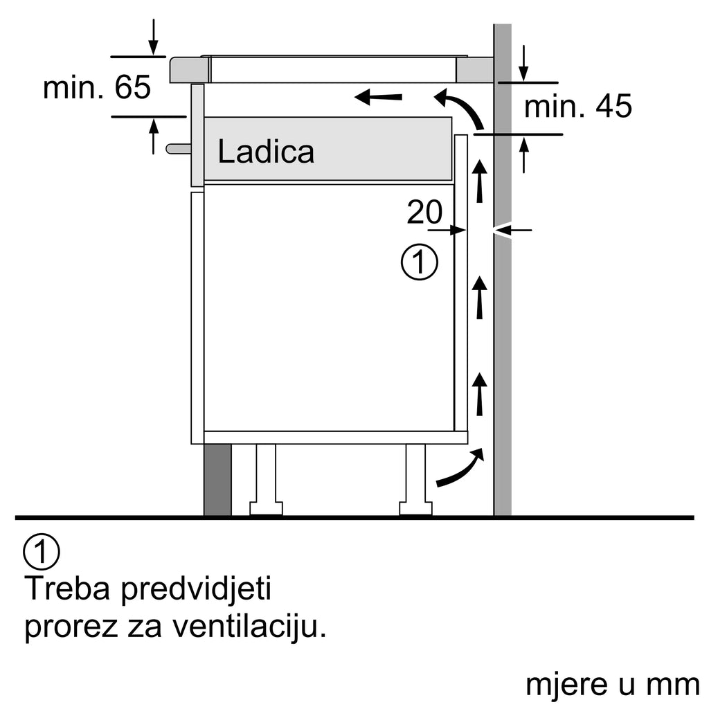 Bosch ploča indukcijska 60 cm PIF645HB1E