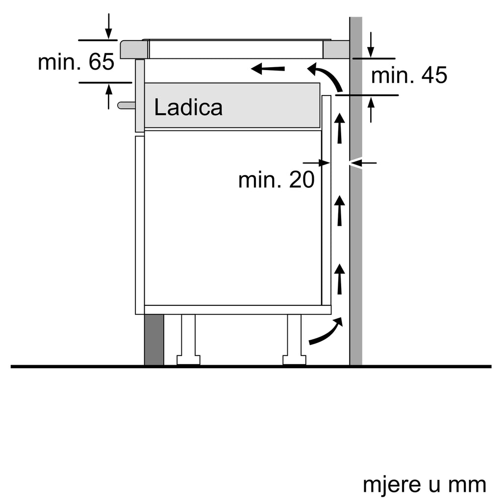 Bosch ploča indukcijska 80 cm PXV875DC1E