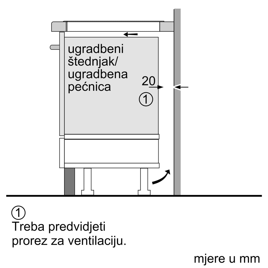 Bosch ploča indukcijska 60 cm PUE64KBB5E
