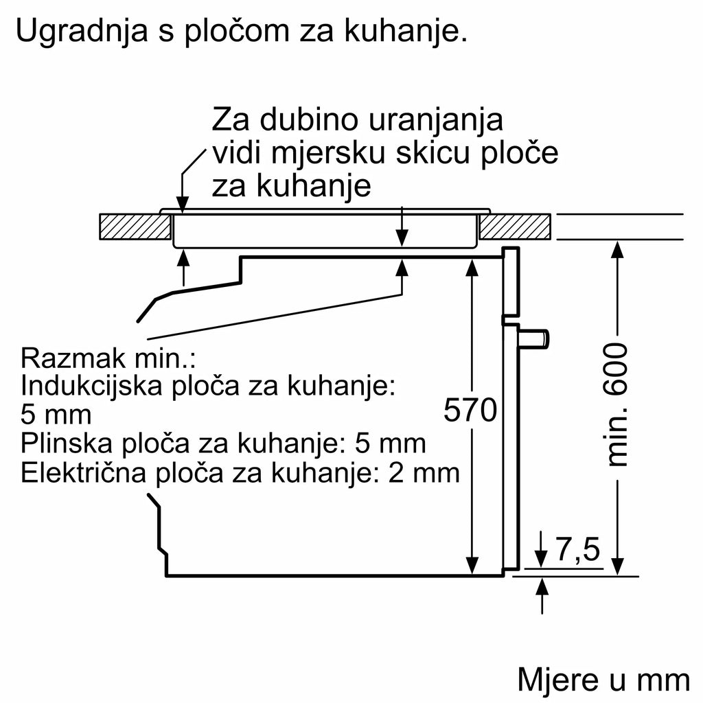 Bosch pećnica ugradbena HBG578BS3